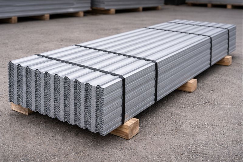 Профлист С8 под заказ — пример укладки/поставки