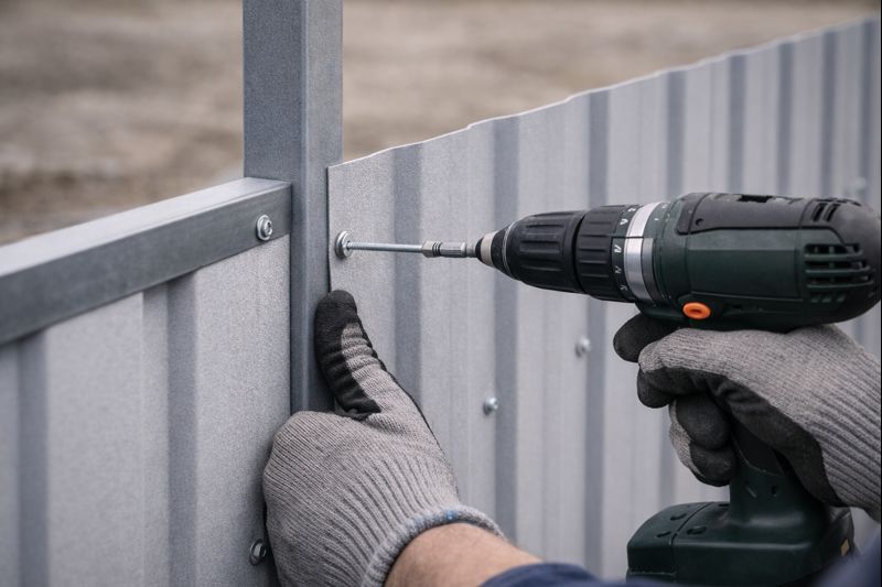 Поставка/упаковка профнастила МП10 нестандартного формата